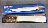 COLD STEEL 16CC Carbon V Steel Laredo Bowie Knife w/ Leather Sheath