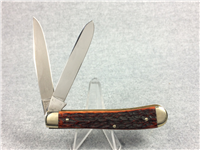 CARL SCHLIEPER GERMAN EYE 20SS Jigged Bone 2-Blade Trapper