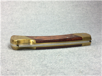 SCHRADE LB7 Uncle Henry Bear Paw Rosewood Folding Lockback Knife
