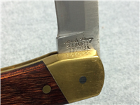 SCHRADE LB7 Uncle Henry Bear Paw Rosewood Folding Lockback Knife