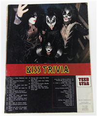 TEEN STAR Poster Magazine (1978) "Special Issue: KISS Two Giant Pin-Ups" 