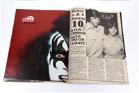 TEEN SPECTACULAR'S GIANT POSTER MAGAZINE (Jan 1979) KISS 16x22 Poster of Gene