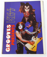 GROOVES PRESENTS MAGAZINE V1 #7 (Oct 1978) KISS "Secret Kiss Interviews"