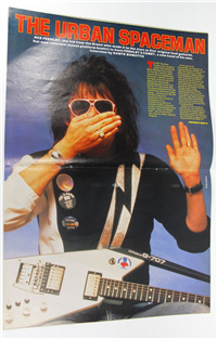 KERRANG Magazine #93 (May 2-15 1985) Ace Frehley KISS Centerfold