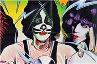 Rare KISS UNMASKED LP Promo Poster 24" x 33" (Casablanca, 1980)