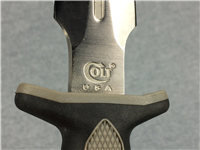Colt CT8 Rubberized Black Diamond Liberator Boot Dagger 