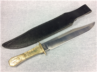 SCHRADE Custom Stewart A Taylor & Sons SCH1850SH 15" Ram's Horn Horse Bowie Knife