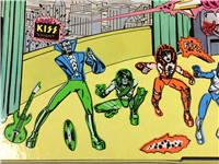 Rare 1979 KISS Colorforms Playset (Aucoin) with Cardboard Standups