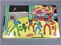 Rare 1979 KISS Colorforms Playset (Aucoin) with Cardboard Standups
