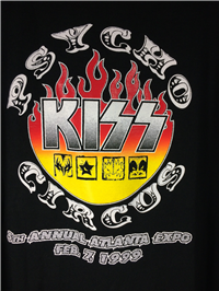 1999 KISS PSYCHO CIRCUS 5th Annual Atlanta Expo Black T-Shirt 2X