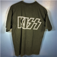 1996 KISS Cross Army Depot Black T-Shirt XL Extra Large