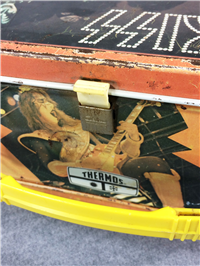 Vintage 1977 KISS Metal Lunch Box Made By THERMOS Aucoin Management