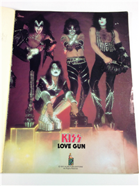 1977 KISS LOVE GUN VF4101 Sheet Music & Lyrics Book Piano/Guitar Chords