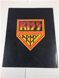 1982-1983 KISS 10TH ANNIVERSARY TOUR  11" x 14" Program Poster/Pinup Book