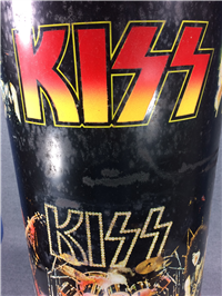 Rare 1978 KISS Large Trash Can 19-1/2" Tall 10-1/2" Diameter (Aucoin, P & K Products) 