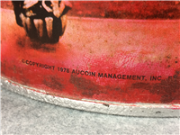 Rare 1978 KISS Large Trash Can 19-1/2" Tall 10-1/2" Diameter (Aucoin, P & K Products) 