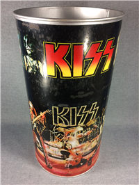 Rare 1978 KISS Large Trash Can 19-1/2" Tall 10-1/2" Diameter (Aucoin, P & K Products) 