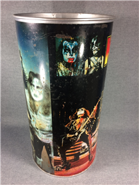 Rare 1978 KISS Large Trash Can 19-1/2" Tall 10-1/2" Diameter (Aucoin, P & K Products) 