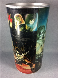 Rare 1978 KISS Large Trash Can 19-1/2" Tall 10-1/2" Diameter (Aucoin, P & K Products) 