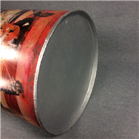 Rare 1978 KISS Large Trash Can 19-1/2" Tall 10-1/2" Diameter (Aucoin, P & K Products) 