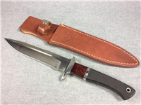 JUNGLEE HATTORI FIGHTER 440 SS Taiwan 13" Knife w/ Original Sheath