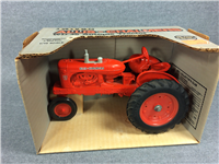 1985 ERTL ALLIS-CHALMERS 1/16 WD-45 Antique Diecast Orange Tractor #1206