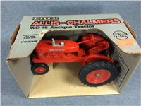 1985 ERTL ALLIS-CHALMERS 1/16 WD-45 Antique Diecast Orange Tractor #1206