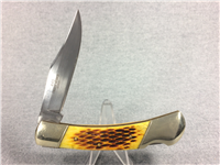 ROUGH RIDER "Tested RR Sharp" Yellow Jigged Bone Lockback