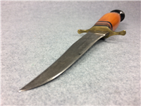 Jean Case Cut Co Little Valley NY Sheath Knife with Leather Sheath