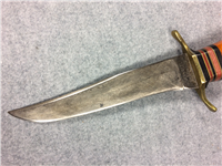 Jean Case Cut Co Little Valley NY Sheath Knife with Leather Sheath