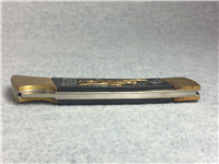 1986 STATUE OF LIBERTY 100TH ANNIVERSARY Black Limited Ed. Folding Lockback Knife