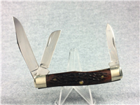 1981 CASE XX 63032 Jigged Bone Medium Stockman Knife