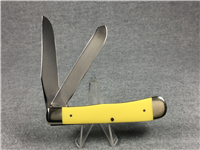 1984 Case 3254 Yellow Seasons Greetings '85 Knife Nook Trapper