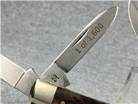 1982 Ltd Ed NKCA Decade of Growth CASE XX USA 6592 SS 1980 Texas Camper Knife