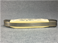 SCHRADE USA Limited Ed SCRIMSHAW 261SC Bear 2-Blade Folding Hunter Knife