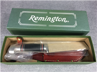 REMINGTON RH-50 Fixed Blade Skinner Knife with Leather Sheath