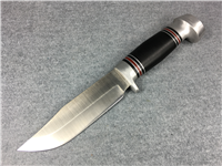 REMINGTON RH-134 Fixed Clip Blade Knife with Leather Sheath