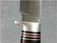 REMINGTON RH-134 Fixed Clip Blade Knife with Leather Sheath