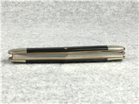 1976 QUEEN STEEL 48B Smooth Black 3-Blade Whittler
