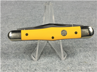 1994 QUEEN STEEL USA 48A Smooth Yellow 3-Blade Whittler