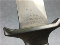 PARKER BROTHERS Big Smoky Toothpick Dagger Knife with Leather Sheath