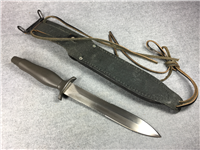 PARKER BROTHERS Big Smoky Toothpick Dagger Knife with Leather Sheath