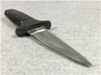 Fixed-Blade Stainless Pakistan 7-1/8" Dagger Knife with Leather Sheath