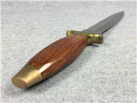 Fixed-Blade Stainless Pakistan 9" Dagger Knife with Leather Sheath