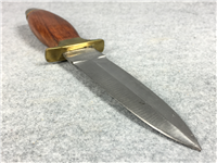 Fixed-Blade Stainless Pakistan 9" Dagger Knife with Leather Sheath
