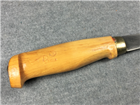 J. MARTTIINI Finland 10-3/4" Hand Ground Stainless Filet Knife w/ Leather Sheath