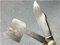 KA-BAR UNION CUT CO Olean, NY Yellow Folding Knife & Hatchet