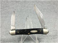 1987 CASE XX USA 08 SS Jigged Black Bone Whittler 3-Knife Set