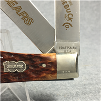 1986 SEARS ROEBUCK & CO. CRAFTSMAN 95113 100th Anniversary Jumbo Trapper Knife