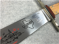 1986 Case Remember the Alamo 150th Anniversary Bowie
